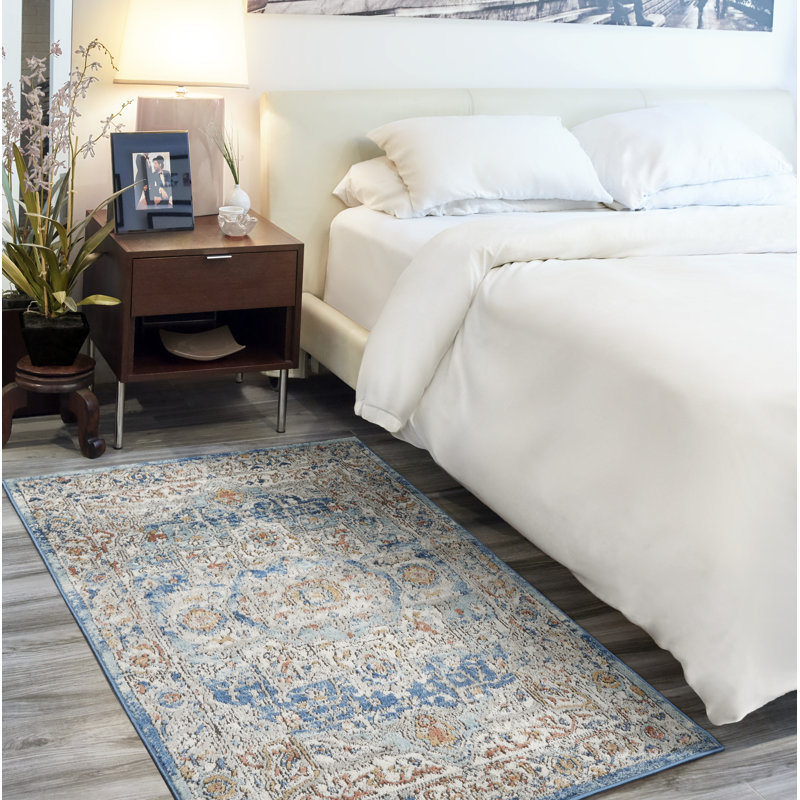 Tapis beige Freeda, Rectangle 3 pi x 5 pi