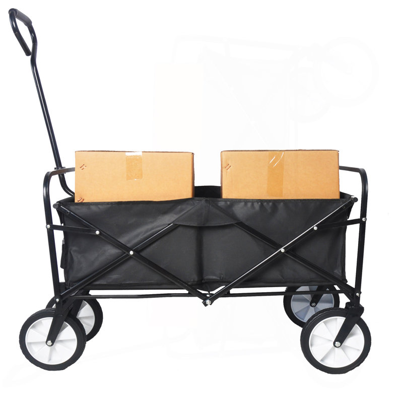 Chariot de plage pliant Wagon Garden (noir), H 3,87 pi x l 3,28 pi x P 1,64 pi, Noir