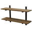 2 Piece Tiered Shelf