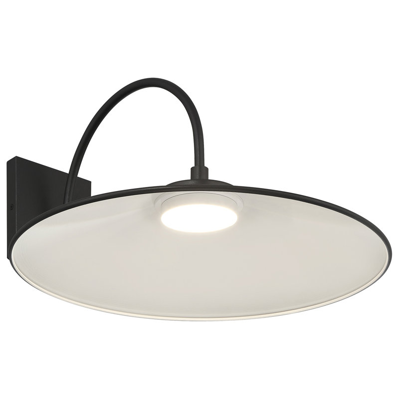 Fixation murale d'extérieur à DEL Breonia, H 12,25 po x l 16,75 po x P 19,50 po