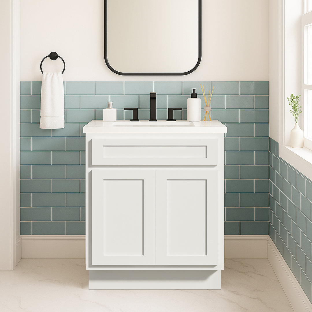 24'' Single Bathroom Vanity Base Only Home Beyond Base 