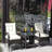 Outdoor Furniture 3 Piece : Sectional With Beige Back Cushions & Coffee Table - Seating Patio : For Use