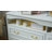 55.12"W Modern 6 Drawer Dresser Chest, Wide Double Dresser With Light, Vintage Farmhouse Wood Closet Dresser Storage Organizer, French Country Chest of Drawers for Bedroom, TV Stand for Living Room-1579954434