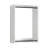 Devi White Wall Mounted Wood Closet System-854469091