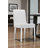 Pangea Home Sienna Halewood Upholstered Faux Leather Side Chairs - Indoor Dining Chairs – Modern Chair - Set of 2 Vegan Chairs for Kitchen, Dining Room, Bedroom or Waiting Rooms- White Dining Chairs-210701888
