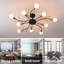 10-Light 78cm Semi Flush Mount