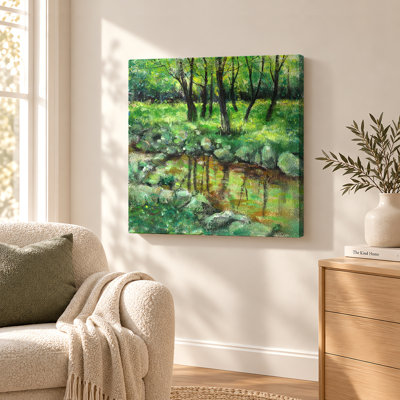 Woodland Creek Canvas Wall Art