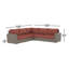 Coronado Patio Sectional with Sunbrella Cushions-98128001