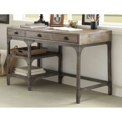 Teele Metal Base Writing Desk