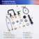 N83008H Widespread 2-handle Bathroom Faucet with Drain Assembly