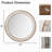 Rustic Round Wall Mirror