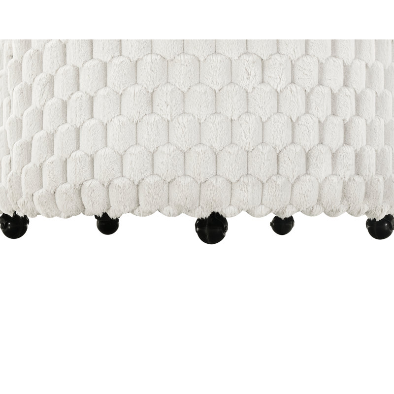 Fauteuil rembourré 3D avec roulettes, - Offrez un endroit confortable pour vous détendre dans votre maison