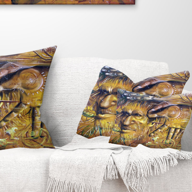 Sylvan - Portrait Printed Pillow
