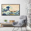 La grande vague de Kanagawa par Katsushika Hokusai - Peinture-106879891-106879890