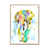 Natural Wood Framed Paper Print