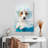 Ketti Terrier In Blue Bath-108539804