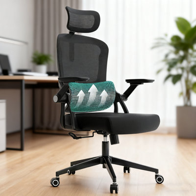 Ergonomic Office Chair , 300 Lbs Home Mesh Office Desk Chairs With Wheels, Comfortable Gaming Chair, High Back Office Chair For Long Hours