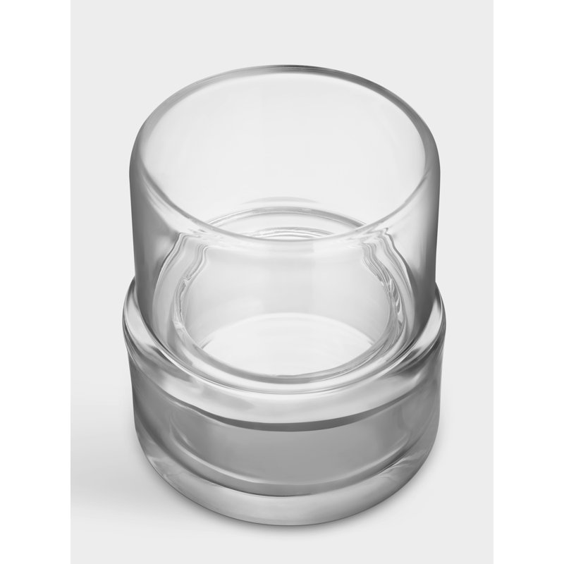 Tou Votive petit, 2.8" H x 2.6" W x 2.6" D