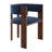 Wooden Dining Chair with Protective Pad Suitable for Kitchen or Dining Room(Set of 2)-43598235