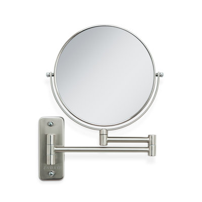 Miroir de maquillage mural avec grossissement 5 fois par 1 fois