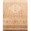 Tapis traditionnel doré noué à la main de conception unique 6 pi 1 po x 8 pi 6 po Keller