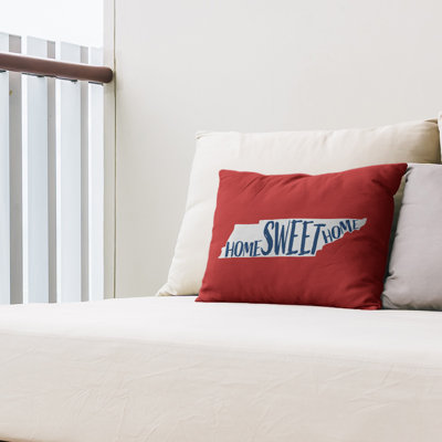 Home Sweet Indoor/Outdoor Lumbar Pillow
