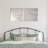 Sandpiper Beach I Amber by Studio Arts - 2 Piece Canvas Wall Art Print Set-540732728