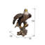 Figurine aigle chauve