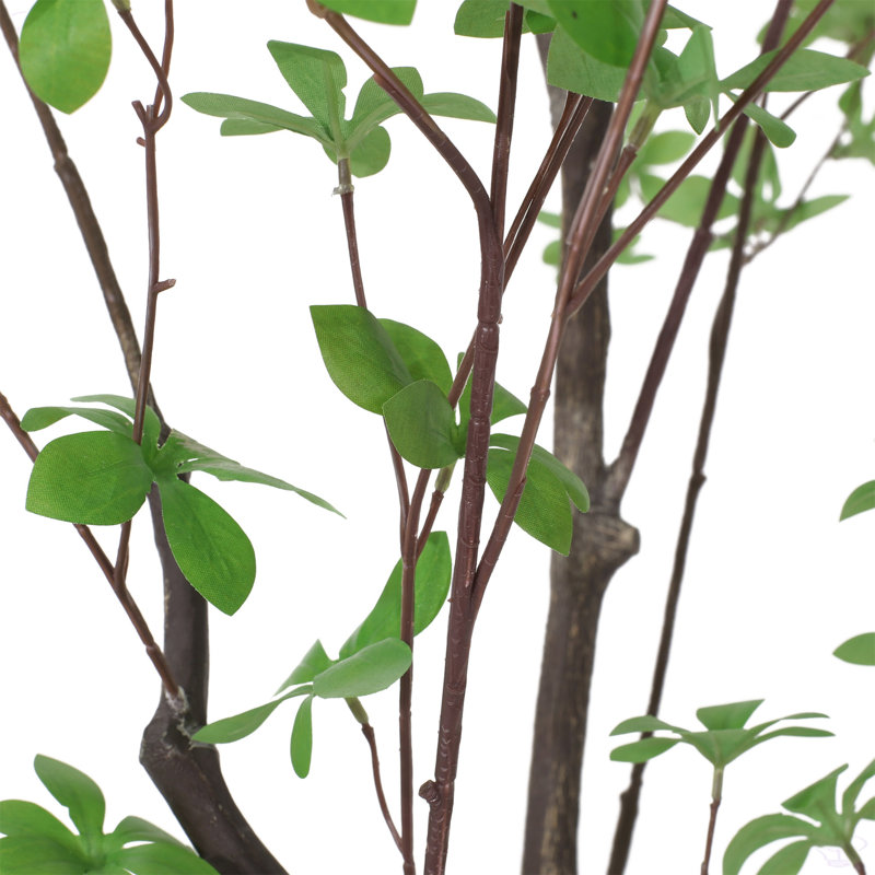 Enkianthus artificiel en pot, H 70 po x l 35,4 po