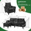 Juliani  Corduroy 3 Piece Living Room Set-749921978