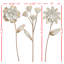Vase en faux tiges florales