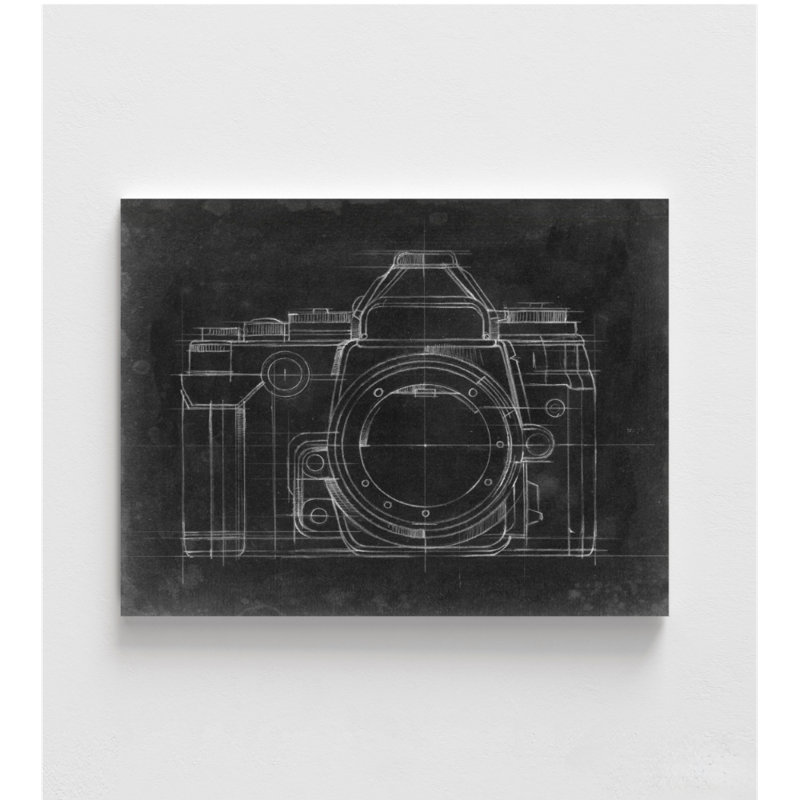 Tableau noir, photo, réception, studio noir, blanc, H 12 po x l 16 po, Ne s’applique pas, Impression sans cadre