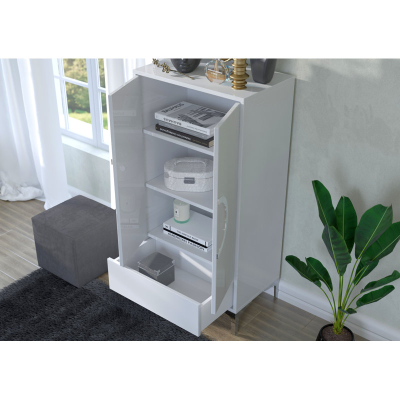 Sterlington Display Cabinet, White