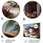 Caraibe Tropical Retreat I - plage et océan, ensemble de reproductions d'art en métal