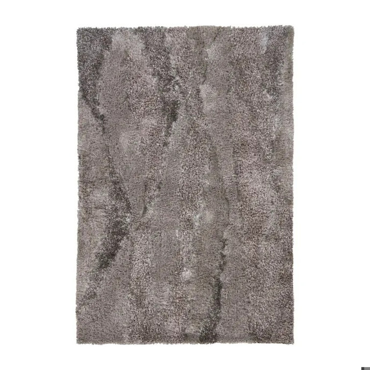 Areva Shag Gray Area Rug