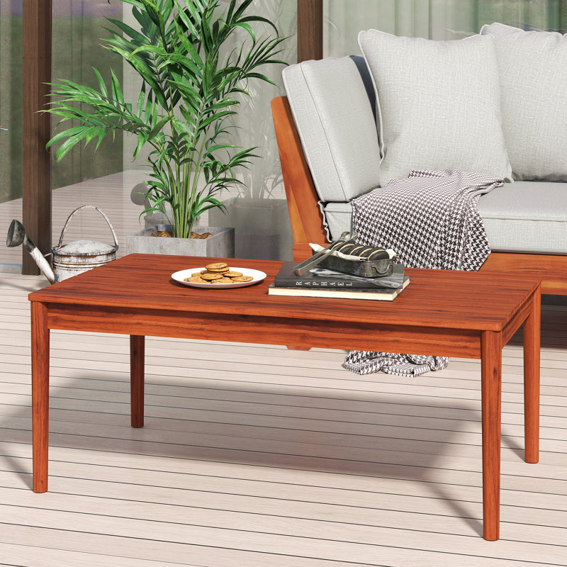 Table basse moderne, Cerisier