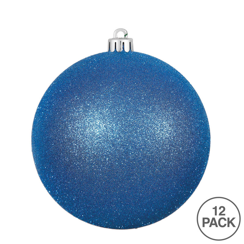 Ornement boule des Fêtes, H 2,75 po x l 2,75 po x P 2,75 po, Bleu