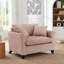 Fauteuil en velours côtelé l 46 po-1561417196