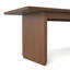 Table de salle à manger en bois massif l 83,9 po Aadi, chêne
