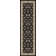 Weiser 1426 Traditional Oriental Black Area Rug