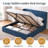 Gaillarde Hydraulic Lift Up Storage Upholstered Platform Bed-1201424307-1203892521