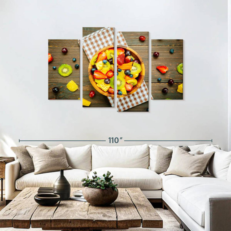 Yarlin Fruit Salad, 48" H x 75" W