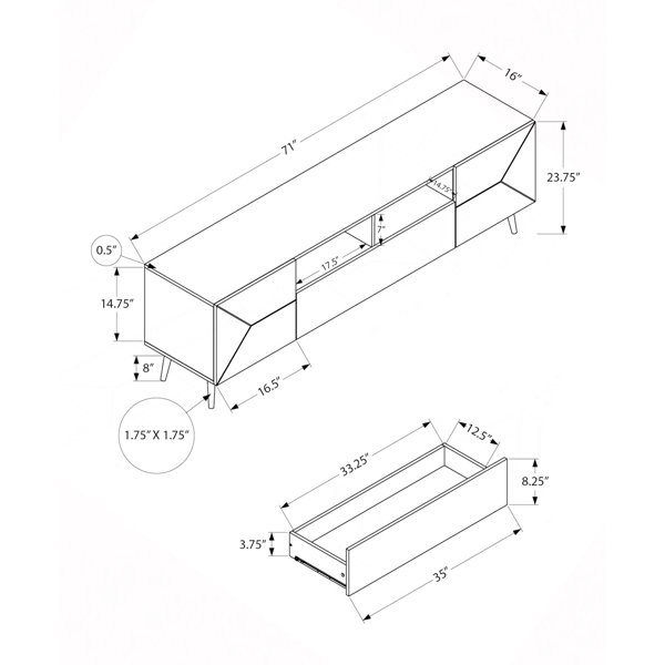 Dimensions du produit