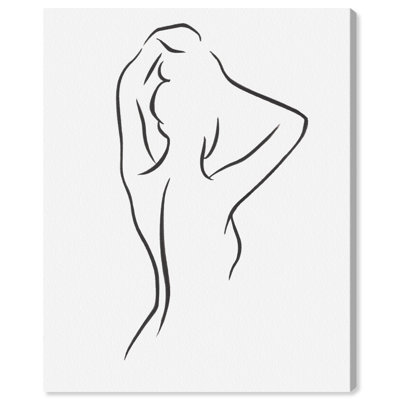 Ingerson Figurative Woman VI On Canvas Print