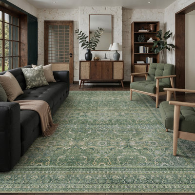 Tapis traditionnel délavé Briar