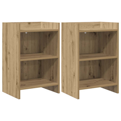 40cm W Composite Bedside Table