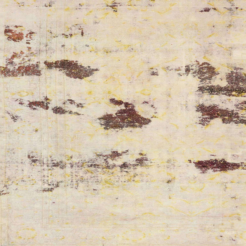 Abstract Indoor Rug, Square 5'