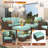 Mashawna Wicker 5 - Person Patio Conversation Set with Cushions-99277712
