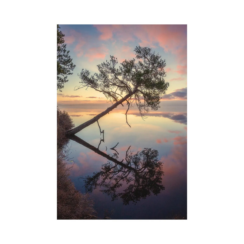 Leaning 1 Piece Wrapped Canvas Wall Art, 20.32 cm H x 30.48 cm W