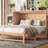 Murphy Bed With Spacious Storage Drawers And Shelves. Ideal For Guest Rooms Or Compact Bedrooms.Golden-1516636451-1516636450